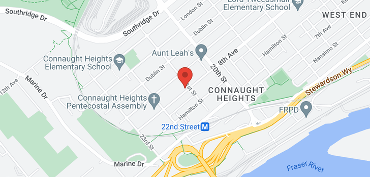 map of 2107 EIGHTH AVENUE